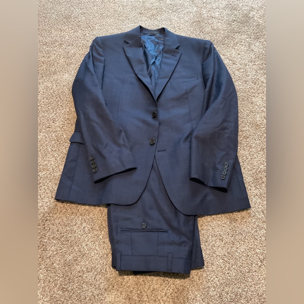 Ralph Lauren Navy Blue Suit Pants